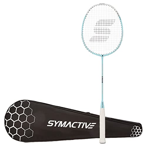 Amazon Brand - Symactive Full Graphite High Performance Badminton Racquet – Expert, S9000 (with Cover)