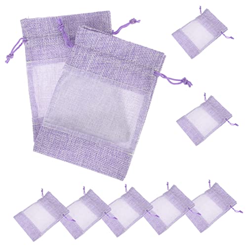 Cabilock 10 bolsas vacías de sachet para lavanda miniatura 1