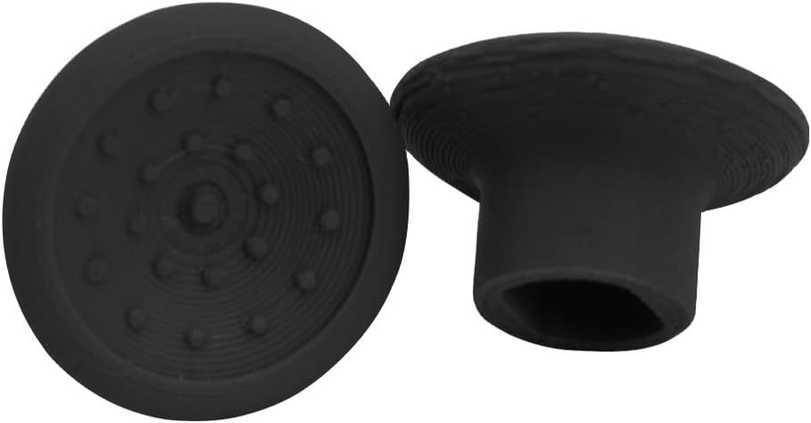 Thumbstick Caps Compatible with Legion Go S, Anti-Slip Joystick Covers Replacement, for Handheld Console Gaming (Black-Concave) image 3