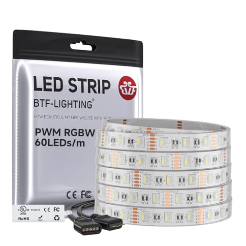 BTF-LIGHTING RGBW LED Strip Lights,UL Listed...
