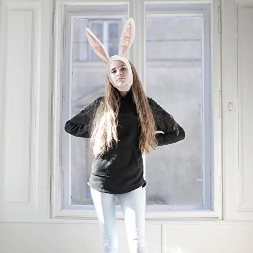ABOOFAN 2Pcs Chapéu de Pelúcia Chapéus Headwear Orelha de Coelho Dos Desenhos Animados Animal Plush