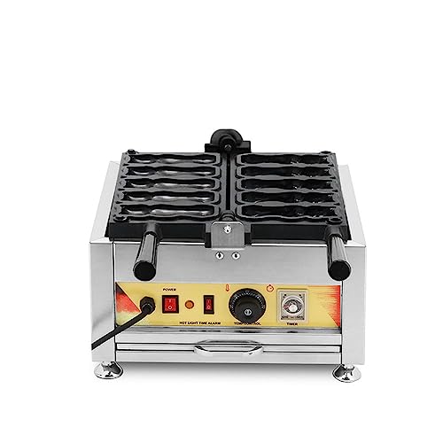 Cat Catching Fish Waffle Maker Commercial Cat Hugging Fish Taiyaki Machine (220v)