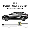 Digital Air Compressor for Car Auto Pump Portable Tire Inflator with LED Light DC 12V #4