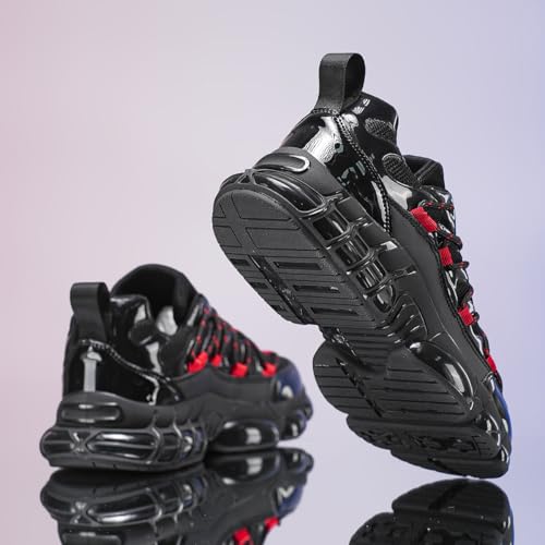 Image of Men's Walking Running Shoes Slip On Sneakers Non Slip Athletic Sports Tennis Fitness Casual Workout Gym Shoes Lightweight Trainers Fashion Soft Comfortable Shoe