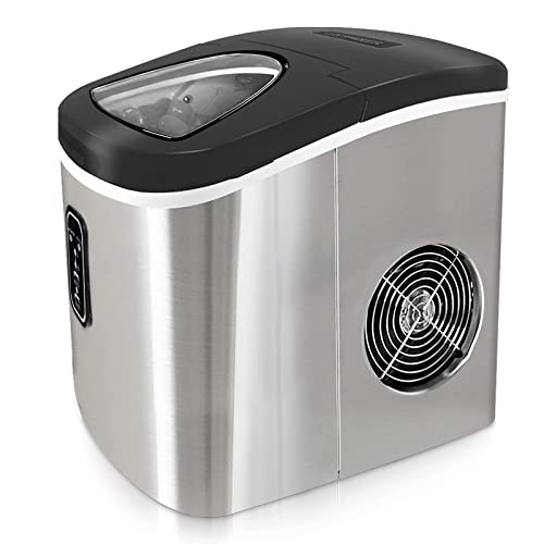 Fabricadora de Hielos de Acero Inoxidable 2.2L miniatura 2