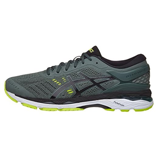 ASICS Gel-Kayano 24 Dark Forest/Black/Safety Yellow 7