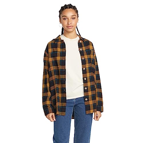 Chemise oversize Volcom noire femme taille M vêtement ample