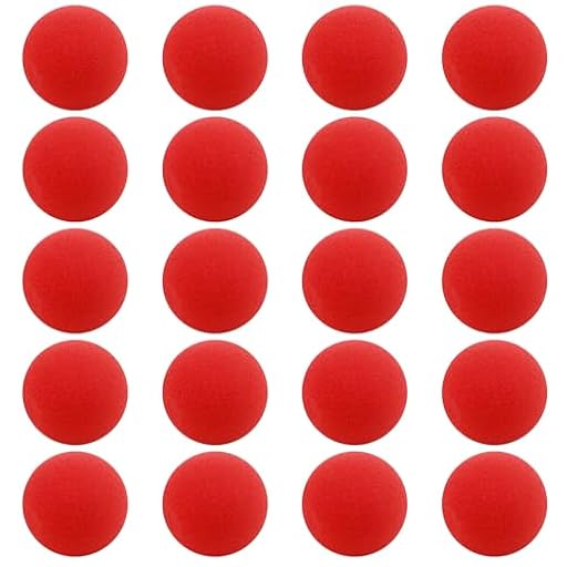 Tweozhui 20 Pelota Goma Espuma, Bolas de Esponja Rojas Mágicas de 4,5 cm, para Espectáculos de Magia, Bolas de Espuma Suave y Elástica, Accesorios Esenciales para Magos Principiantes y Profesionales | Ya disponible en tu tienda friki favorita! En mundofriki.es! Tweozhui 20 Pelota Goma Espuma, Bolas de Esponja Rojas Mágicas de 4,5 cm, para Espectáculos de Magia, Bolas de Espuma Suave y Elástica, Accesorios Esenciales para Magos Principiantes y Profesionales | Ya disponible en tu tienda friki favorita! En mundofriki.es!
