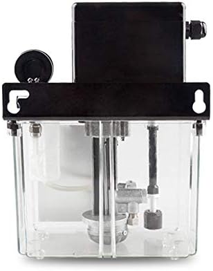 TOPCHANCES 220V 2 Electric Automatic Injection Molding Machine Gear Lubrication Oil Pump for Lubrication System/CNC Machine