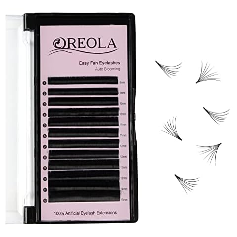 Extensiones de pestañas Oreola Auto-Fan Volumen D Curl Mixto 8-15mm Cover