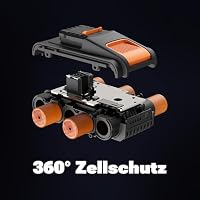 WORX WA3646 PowerShare Pro Plus Akku 20 V, 4 Ah, stärkere Leistung, mehr Laufzeit & 2x längere Lebensdauer, 360° Zellenschutz, leicht & kompakt, kompatibel mit allen WORX PowerShare Werkzeugen – Ansicht 9