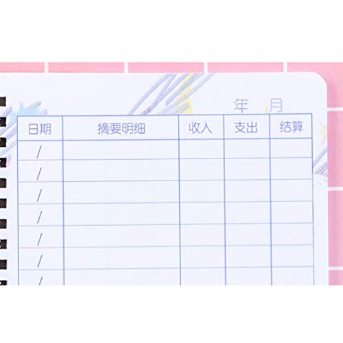 NUOBESTY Budget Boek Lantaarn Patroon Financiële Planner Organizer Uitgaven Tracker Notebook Geld Planner Account Boek… - Image 4