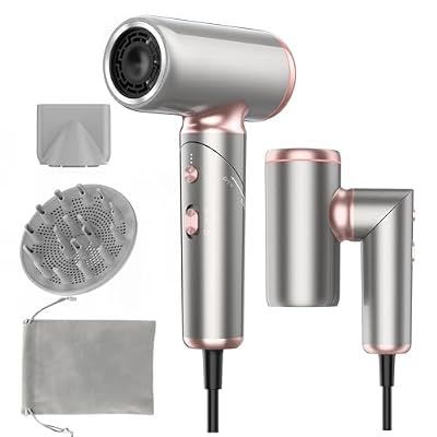 Travel Hair Dryer Dual Voltage for Europe 100-240,1300W