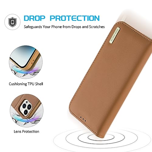 Étui portefeuille iPhone 15 Plus pour vos déplacements