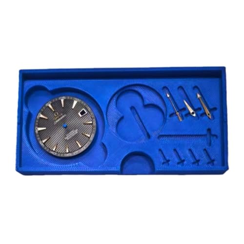 Boîte pour accessoires de montre à compartiments et couvercle - 7