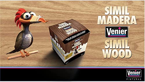 Wood Like Paint Venier For Front & Interior Doors (Mahogany)- Wood Look Paint - Wood Finish Paint For Furniture, Cabinets, Mdf & Metal Doors - Wood Look Paint For Garage Doors & Front Doors - Interior & Exterior Wood Texture Paint (Mahogany) #TOP7