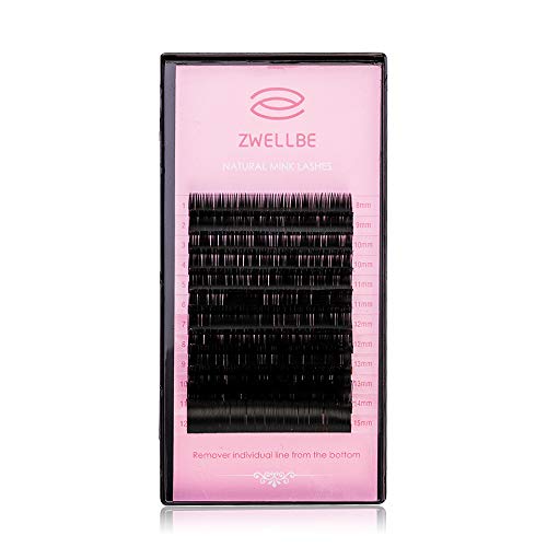 Eyelash Extensions Supplies D Curl Lash Extension Supplies,8-15mm Mixed Tray Fake Individual Eyelashes,3D 25mm Mink Lashes Strip 0.15mm Thick Individual False Lashes Mink Lashes Pack Lash Extensions
