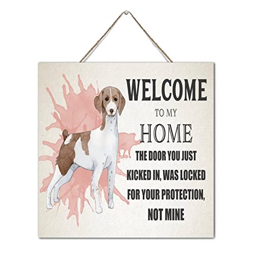 Plaque en bois rustique a offrir comme cadeau de pendaison de cremaillere original