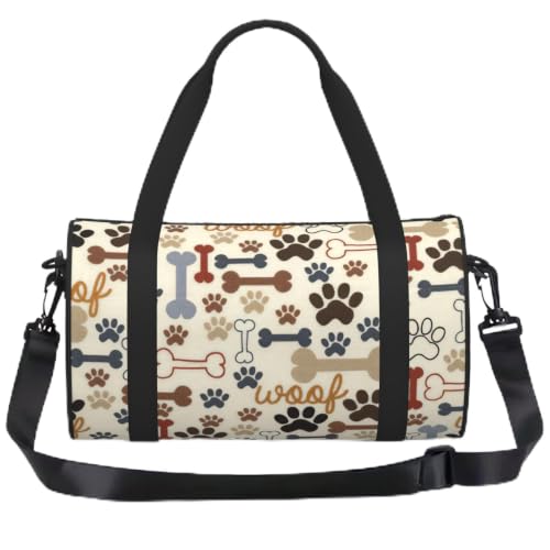 Mochila deportiva con diseño de huesos de perro ideal para atletismo y fitness de viaje