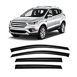 Cxdar Rain Guards for 2013-2019 Ford Escape 2014 2015 2016 2017 2018 Window Visors Vent Guard Shade