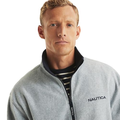 Nautica Men's Full-Zip Nautex Fleece Sweatshirt Collection 20253