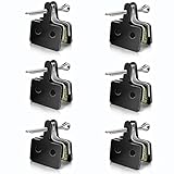Taigin 6 Pairs Disc Bike Brake Pads, Compability with Shimano Tektro TRP Deore M575 M525 M495 M486...