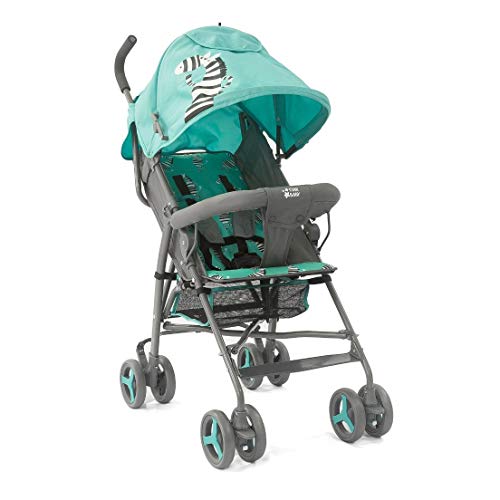 Carrinho Bebê Guarda Chuva 6-36 meses 15kg Zebra Star Baby Cor:Verde