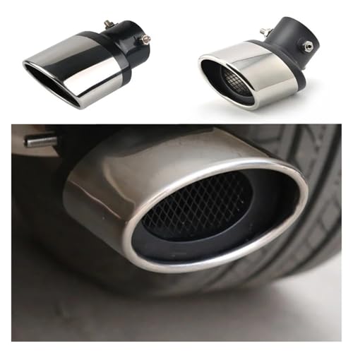 Cola de escape recta para KIA Rio K2 en acero inoxidable 3