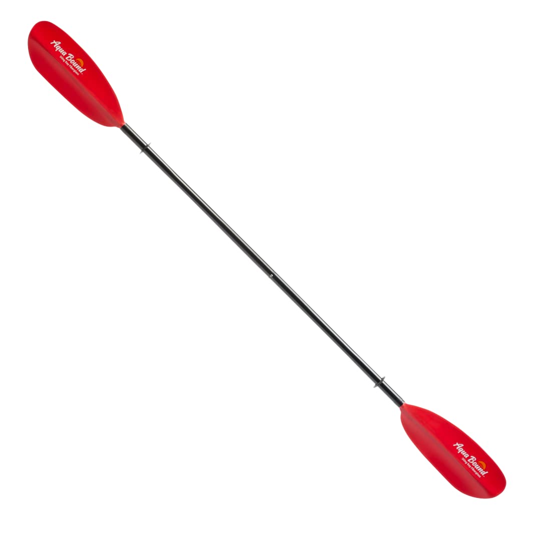 AQUA BOUND Sting Ray Fiberglass Kayak Paddle - Fiberglass Shaft/Composite Blade 717320402345