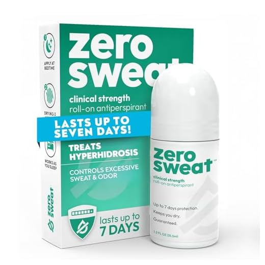 ZeroSweat Antiperspirant Deodorant | Clinical Strength Hyperhidrosis Treatment - Reduces Armpit Sweat