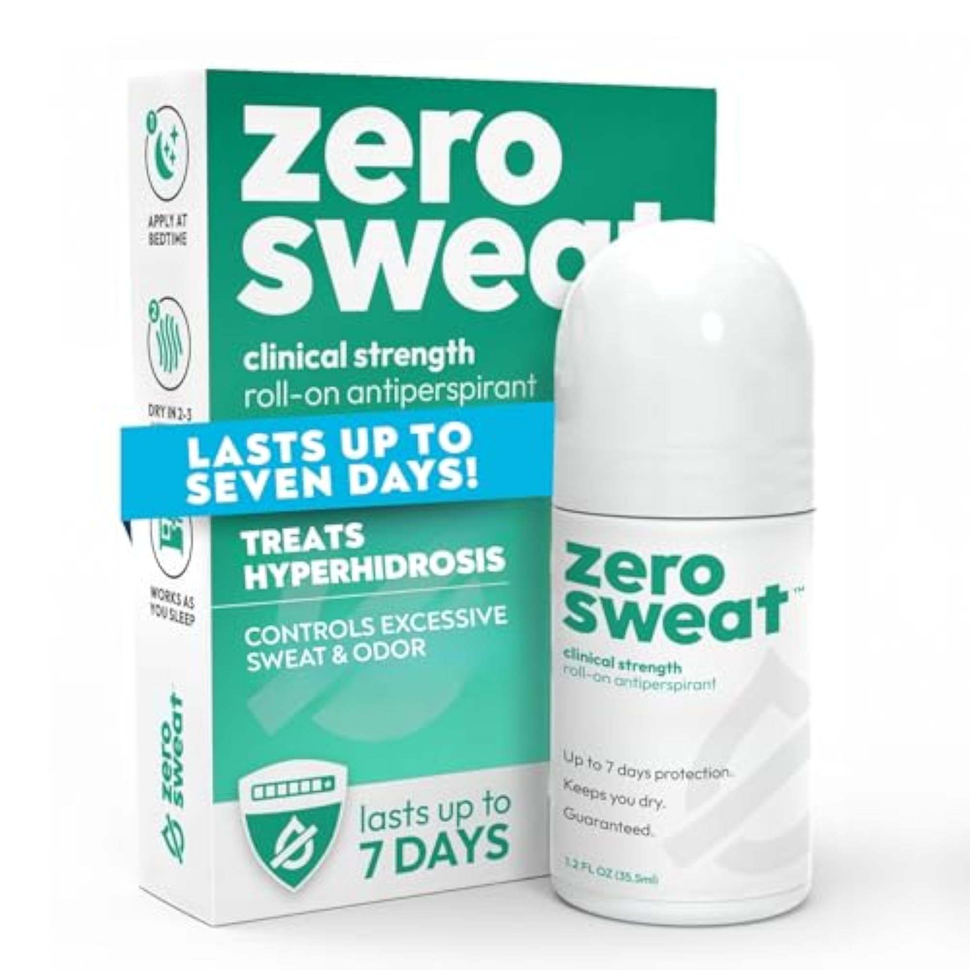 Long-lasting Antiperspirant with Up to 7 Day Protection, 1 Bottle