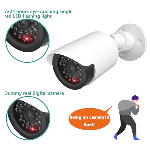 image for WALI Dummy Fake Camera, Surveillance Security CCTV Dome Camera, Indoor