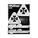 4R Quattroerre.it 21812 Pegatinas Oficiales Alfa Romeo 2 Tréboles y 2 Escrituras, 94 x 131 mm