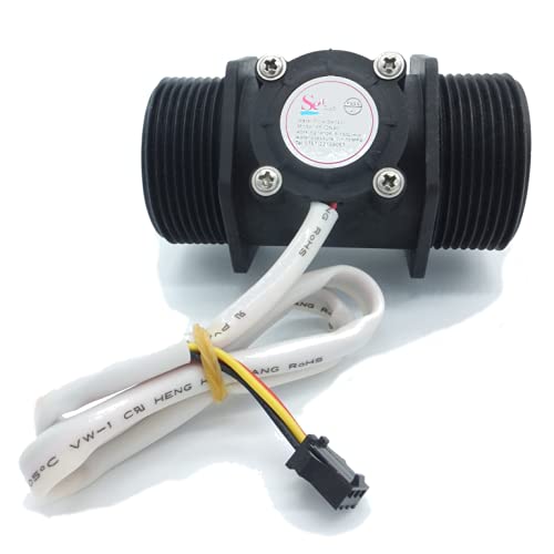 Pack avec interrupteur détecteur de débit + capteur de débit pour tuyau 1 1/2" + TRIAC + alimentation 12V (DN40)