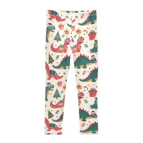 Plaid Buffalo Vintage Kids Girl's Legging Soft High Waisted Workout Pants Gym2