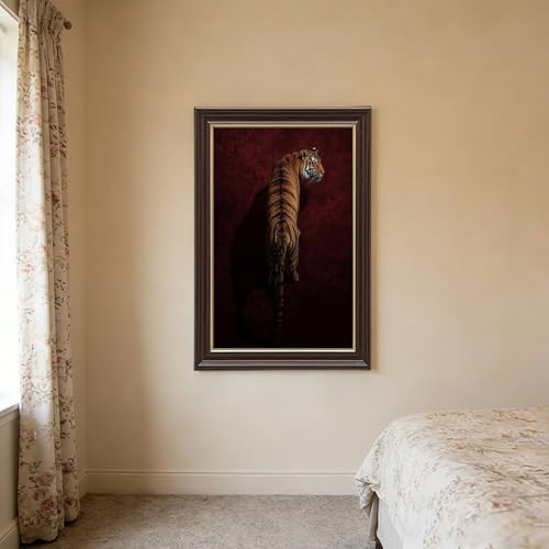 Impression sur toile de tigre du Bengale 40,6 x 61 cm