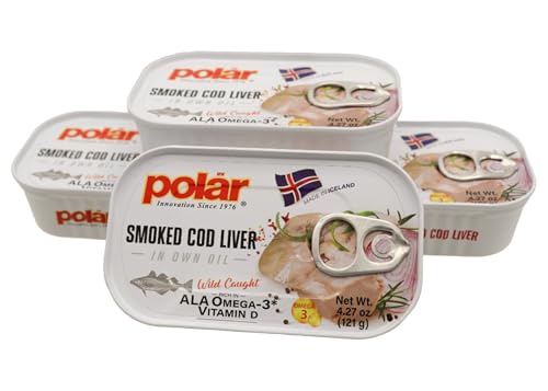 MW Polar Smoked Cod Liver in Oil 4.27 oz – Wild-Caught, Rich in Omega-3, Ready to Eat – Premium Quality Seafood (Pack of 1) - Thumbnail 5