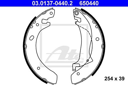 Set di ganasce freno Honda NSR / MBX / CRM / MTX / YUPI 75