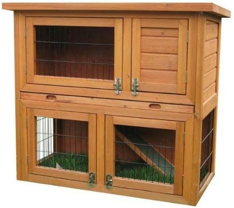 Outdoor Rabbit Hutch Rabbit Hutch Cover 4ft Waterproof Double