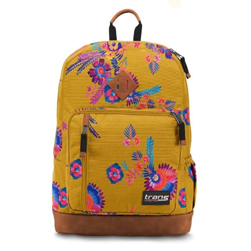 Trans by JanSport Dakoda Backpack School Day Laptop Travel Bag (Golden Harvest)