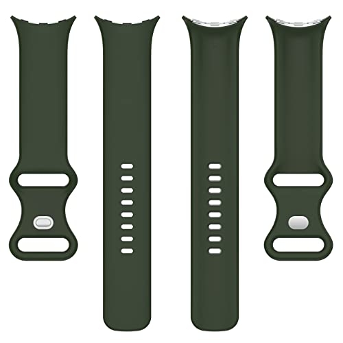 Pack 5 correas deportivas de silicona para Pixel Watch 41mm miniatura 2