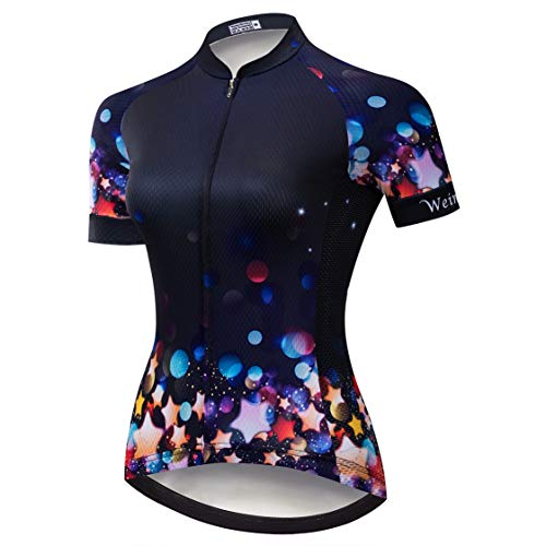 Maillot de VTT femme Weimostar léger et anti-transpiration pour éviter le froid en descente