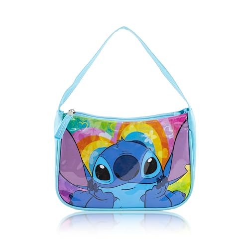 Disney Stitch Mini Purse Handbag for Women | Nylon Women's Shoulder Handbag | Stitch Accessories for Girls, Boys, Adults, Unisex