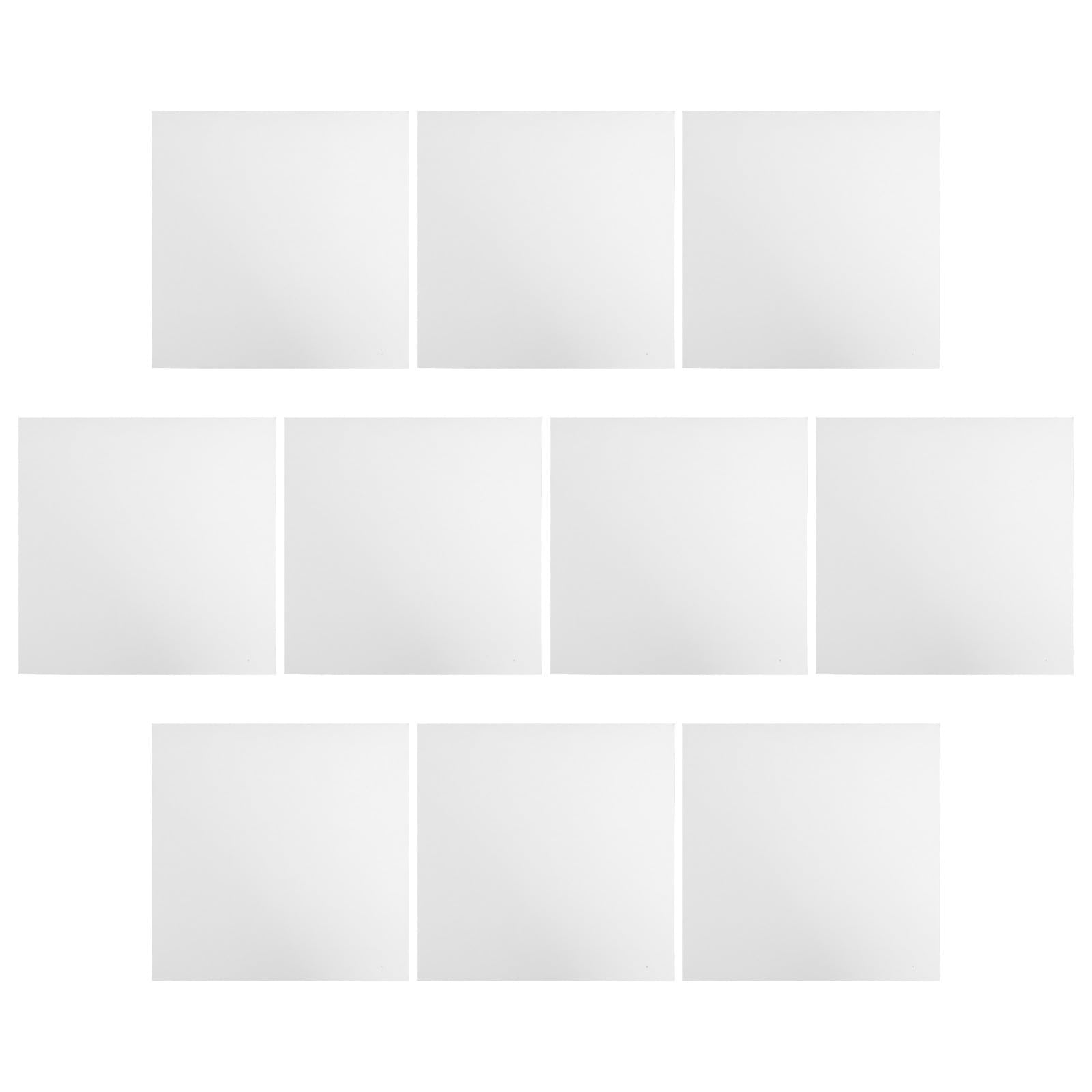 Plateaux à Gâteaux Mousse Planches à Pâtisserie Stables et Polyvalentes Lot de 10 en Papier Blanc Épais pour Cuisson et Présentation Élégante