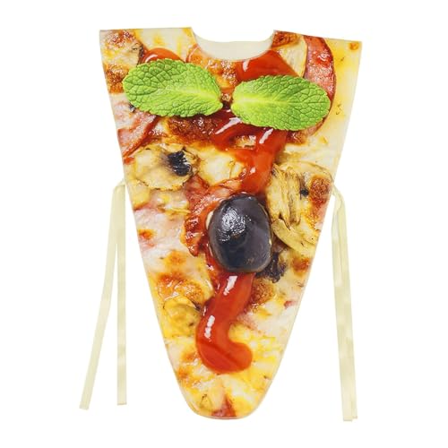F Fityle Costume de Cosplay alimentaire, déguisement décoratif pour spectacle sur scène, fournitures de fête, Pizza