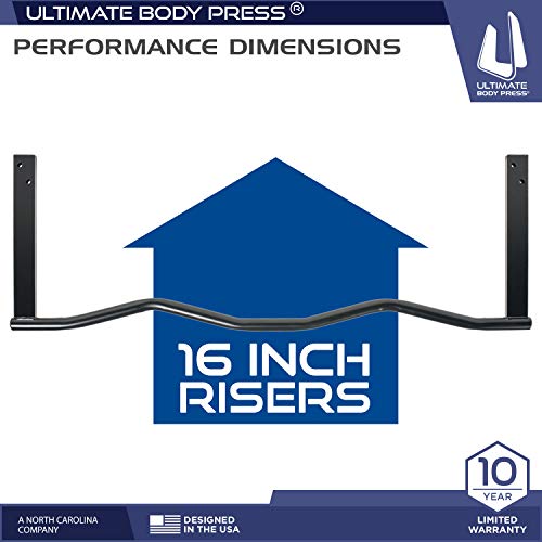 Image of Ergonomic Joist Mount Pull Up Bar by Ultimate Body Press