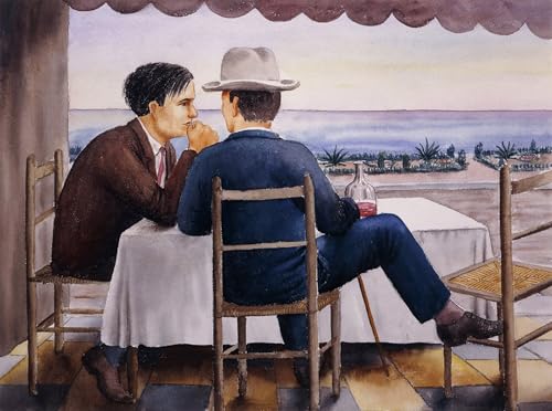 Tableau Georg Schrimpf sur la terrasse pour créer une ambiance calme de chambre
