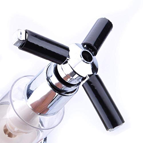 Soporte de vino moderno de escritorio para 6 botellas miniatura 6
