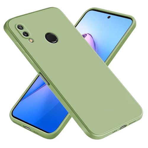Eassgu Custodia Per Huawei P20 Lite (2018) (5.84" Inches), Cover Morbida In Silicone Tpu - Verde Matcha