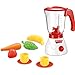 Frullatore Spremiagrumi ELETTRONICO Giocattolo Elettrodomestici da Cucina con Frutta e Verdura e Tazzine inclusi Bambini Cucina Robot Blender funzionante a batteria + 3